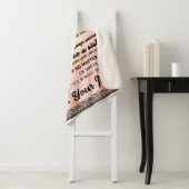 私の素晴らパーソナライズされたしいヒマワリ叔母の毛布に シェルパブランケット (インサイチュ)