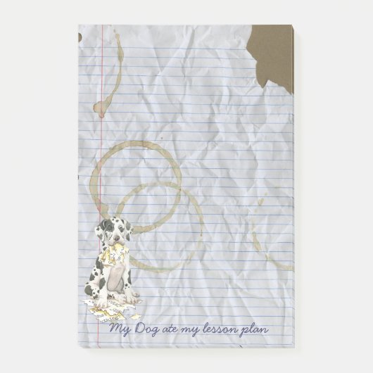 私の素晴ら食べしい教訓計画 ポストイット (正面)