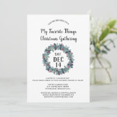 私の素朴物お気に入りのクリスマスパーティーが招待 招待状 (スタンド正面)