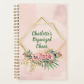 私の組織的なカオスパーソナライズされた プランナー手帳 (正面)