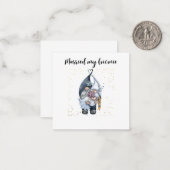 私の結婚したグノミ ノートカード (正面/裏面インサイチュ)