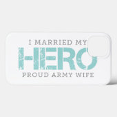 私の結婚したヒーロー – 陸軍妻 Case-Mate iPhoneケース (裏面 (横))