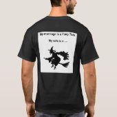 私の結婚はおとぎ話です Tシャツ (裏面)