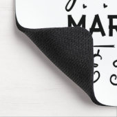 私の結婚式での花嫁のような姿を見て マウスパッド (コーナー)