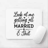 私の結婚式での花嫁のような姿を見て マウスパッド (マウス)