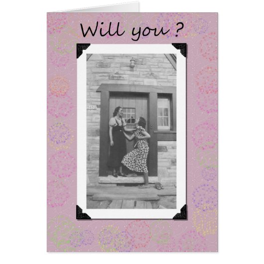 私の結婚式にありますか。 (正面)