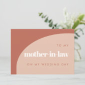 私の結婚式のデイカードで私の母に桃 (スタンド正面)