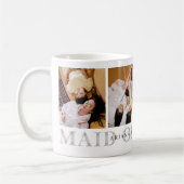 私の結婚式の花嫁代理人になってくれる? - オーダーメイドマグカップ コーヒーマグカップ (左)