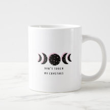 私の結晶をtouchしない大きなマグカップ
