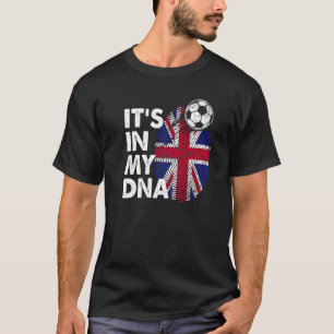 私の統一されたDnaのイギリス国旗チームのイギリス王国 Tシャツ