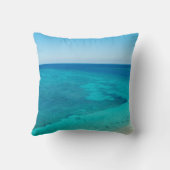 私の緯度のビーチの引用文の枕を変えて下さい クッション (裏面)