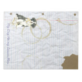 私の縁どレッス食べンプラン ノートパッド (正面)