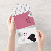 私の羊になってくれる？ 羊飼いの愛 + バレンタインカード