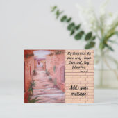 私の羊は私の声はがきを聞く ポストカード (スタンド正面)