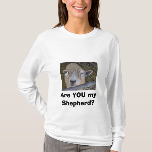 私の羊飼いですか。 Tシャツ (正面)