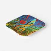 私の美お気に入りのしい音楽の歌のデザイン:美しい聖 ペーパープレート (傾斜あり)