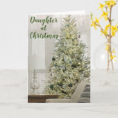 私の美しい娘がクリスマスカードをメリー作る カード (黄色い花)