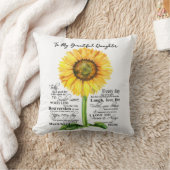 私の美しい娘に クッション (ブランケット)