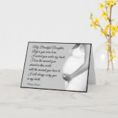 私の美しい娘の母からのハッピーバースデー カード (黄色い花)