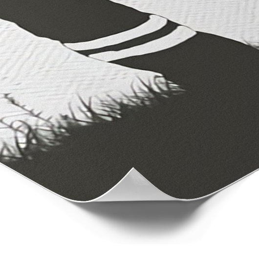 私の美しい母の消防士に母の日の贈り物 ポスター (角)