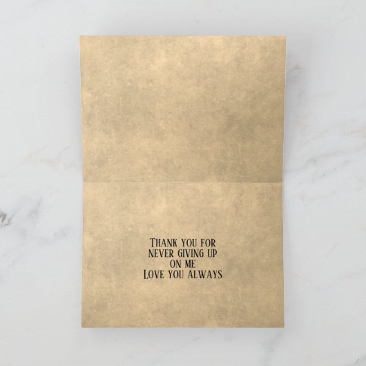 「私の美しい母へ」母のデイカード付き/バラ シーズンカード (内部)