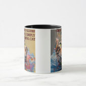 私の美しい猫の魅力を作り出す マグカップ (中央)