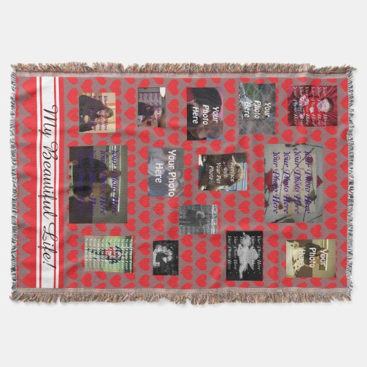 私の美しい生命家族の遺産 スローブランケット (正面)