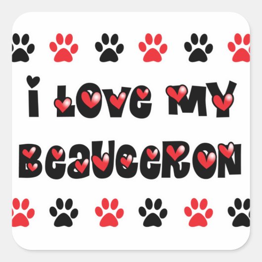 私の美しさが大好き スクエアシール (正面)