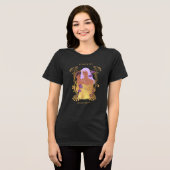 私の美しさは私のルール トライブレンドTシャツ (正面全面)