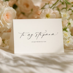 私の義母の結婚式の日にEllesmere カード