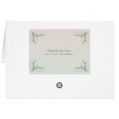 私の義母カードです (裏面横)