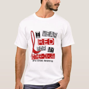 私の義母37のための打撃Iの衣服の赤 Tシャツ