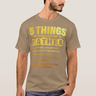 私の義父のファンンについて知っておくべき5つの事 Tシャツ