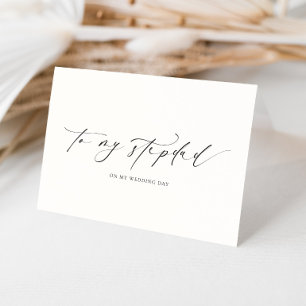 私の義父の結婚式の日にEllesmere カード