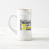 私の義理の兄弟を支えて私達は強く-ミル立ちます ビールジョッキ (左)