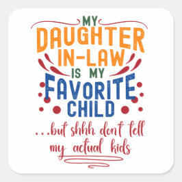 私の義理の娘は私の子供だお気に入りのが、シッ。 スクエアシール