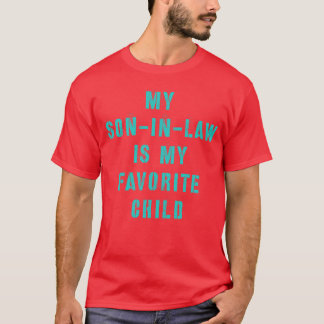 私の義理の息子は私の子お気に入りの11だ Tシャツ