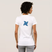 私の羽タンクを波立たせないで下さい Tシャツ (裏面フル)