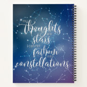 私の考えは星だ ノートブック (裏面)