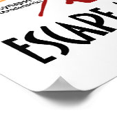 私の考えは時々私から逃れる(ニューロン) ポスター (角)