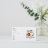 私の考えは時々私から逃れる(ニューロン) 名刺 (スタンド正面)