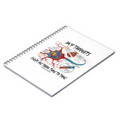 私の考えは時間に時間ニューロンシナプスから逃れる ノートブック (左側)