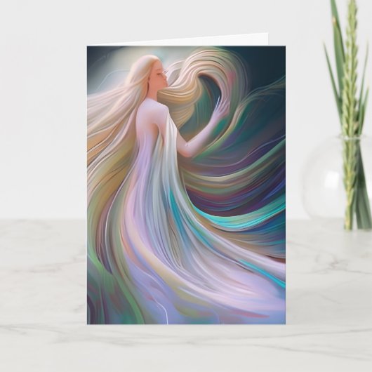 私の考え友人に カード (正面)