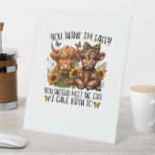 私の考え女の子に会った方が嬉しい 台座サイン (インサイチュ)