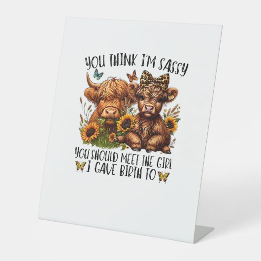 私の考え女の子に会った方が嬉しい 台座サイン (正面)