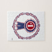 私の考え子供は世界の最高のパパだ!-レトロ ジグソーパズル (横)