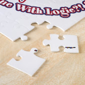 私の考え子供は世界の最高のパパだ!-レトロ ジグソーパズル (側面)