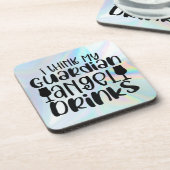 私の考え守護天使が飲む コースター (左側)