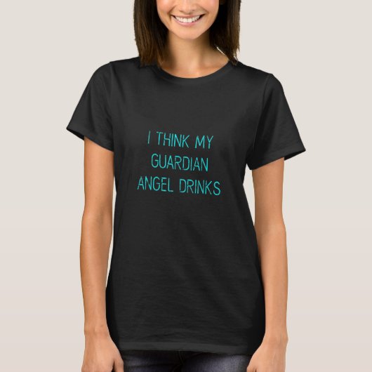 私の考え神使いの飲み物 –  Tシャツ (正面)