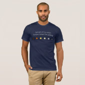 私の耳くま-暗闇--を放して下さい Tシャツ (正面フル)